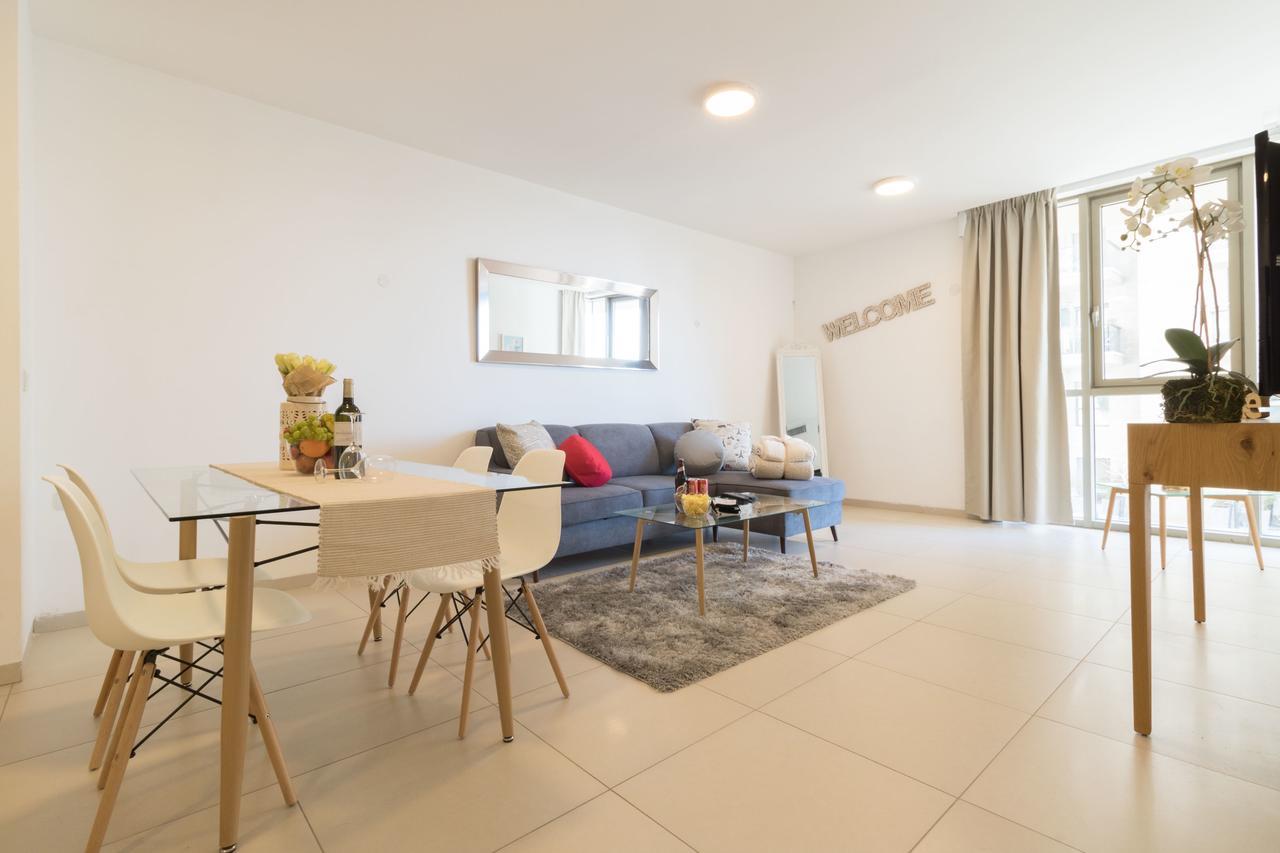 Luxury One-Bedroom Apartment/Parking In City Center Jeruzalém Exteriér fotografie