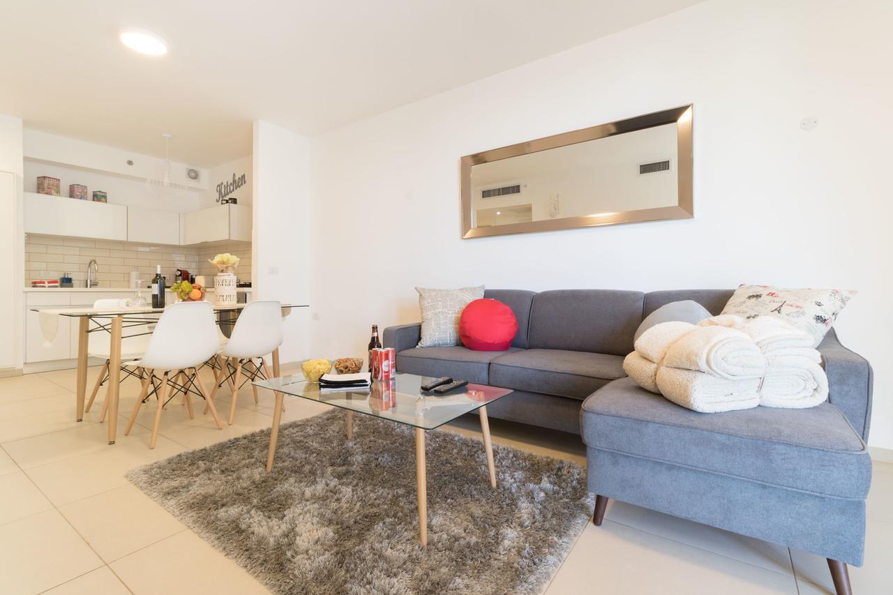 Luxury One-Bedroom Apartment/Parking In City Center Jeruzalém Exteriér fotografie